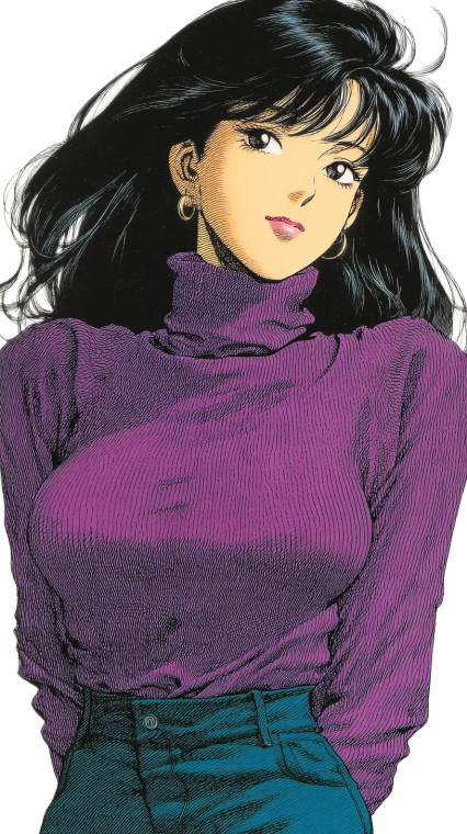 Miki Portrait V3 Vinyl Car Decal Sticker – Waterproof & UV-Resistant 8"