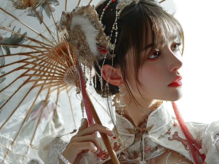 美女 V2 Vinyl Car Decal Sticker – Waterproof & UV-Resistant 8"