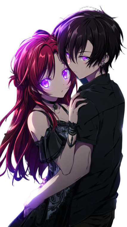 Romantic Pier Embrace Vinyl Car Decal Sticker – Waterproof & UV-Resistant 8"