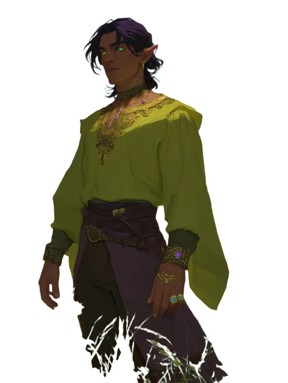 Fantasy Young Man V5 Vinyl Car Decal Sticker – Waterproof & UV-Resistant 8"