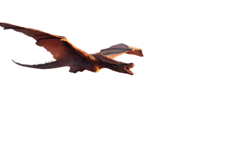 Fire Breathing Dragon V4 Vinyl Car Decal Sticker – Waterproof & UV-Resistant 8"