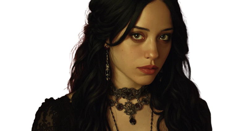 Sorceress Kat Dennings Vinyl Car Decal Sticker – Waterproof & UV-Resistant 8"