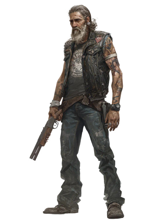 Post-Apocalyptic Survivor V8 Vinyl Car Decal Sticker – Waterproof & UV-Resistant 8"