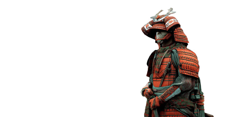 Samurai In Forest V3 Vinyl Car Decal Sticker – Waterproof & UV-Resistant 8"