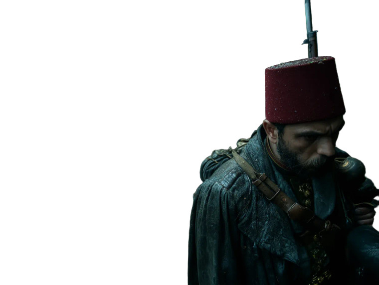 Ottoman Soldiers Marching Vinyl Car Decal Sticker – Waterproof & UV-Resistant 8"