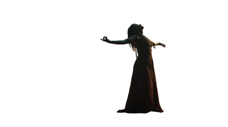 Mystical Oracle Dance Vinyl Car Decal Sticker – Waterproof & UV-Resistant 8"