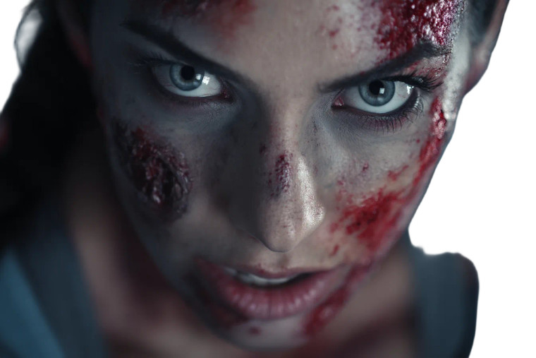 Beautiful Zombie Vinyl Car Decal Sticker – Waterproof & UV-Resistant 