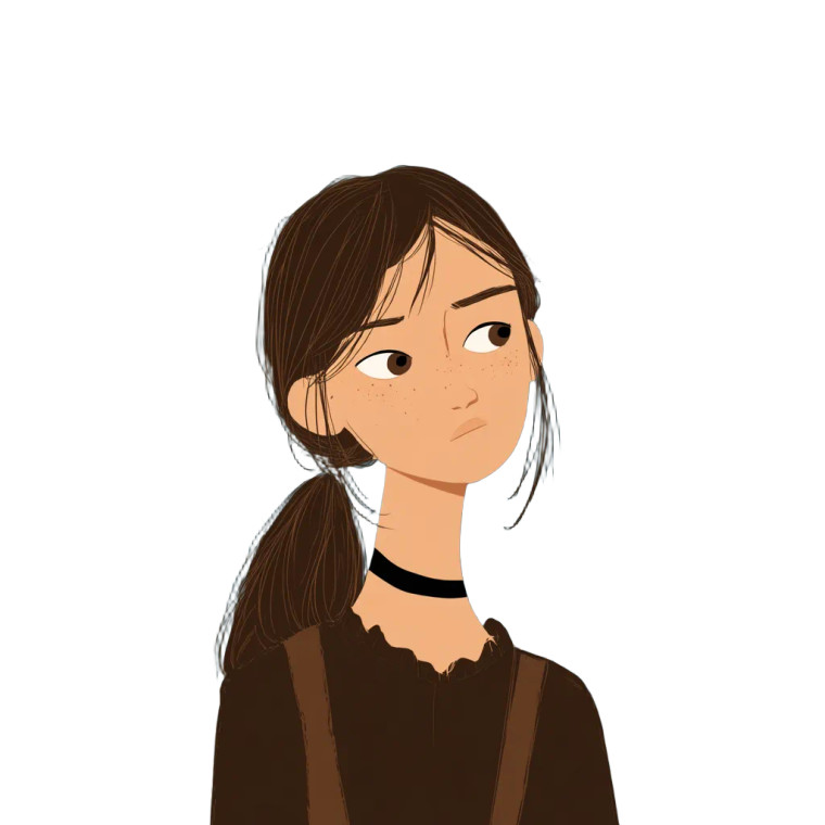 Girl V49 Vinyl Car Decal Sticker – Waterproof & UV-Resistant 8"