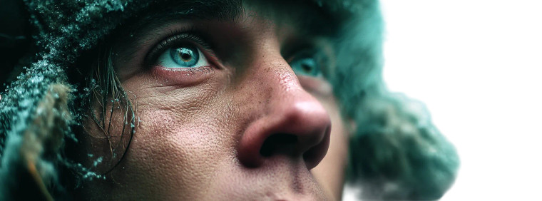 Norse Viking Portrait Vinyl Car Decal Sticker – Waterproof & UV-Resistant 8"