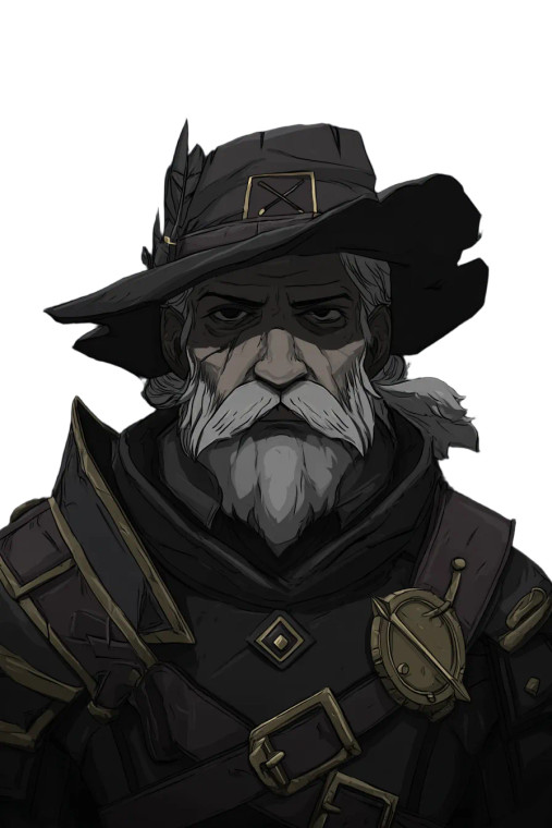 Heroic Mercenary Vinyl Car Decal Sticker – Waterproof & UV-Resistant 8"