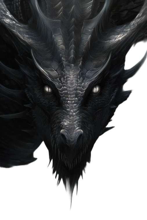 Shadow Dragon V3 Vinyl Car Decal Sticker – Waterproof & UV-Resistant 8"