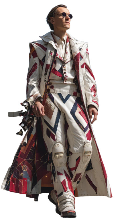 Kandinsky Marvel Hero Vinyl Car Decal Sticker – Waterproof & UV-Resistant 8"