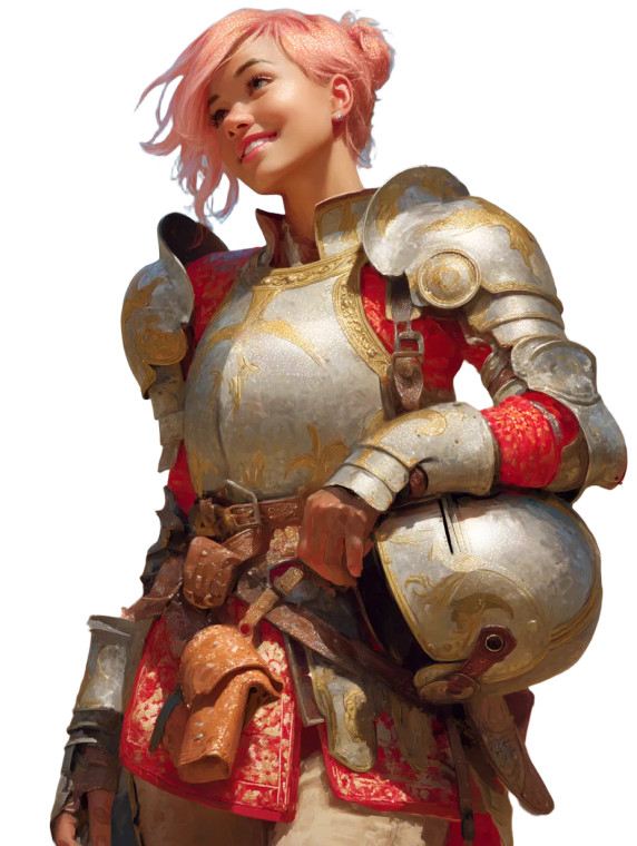 Aasimar Paladin V11 Vinyl Car Decal Sticker – Waterproof & UV-Resistant 8"