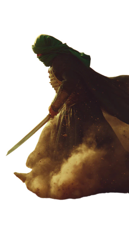 Arab Warrior Zulfiqar Vinyl Car Decal Sticker – Waterproof & UV-Resistant 8"