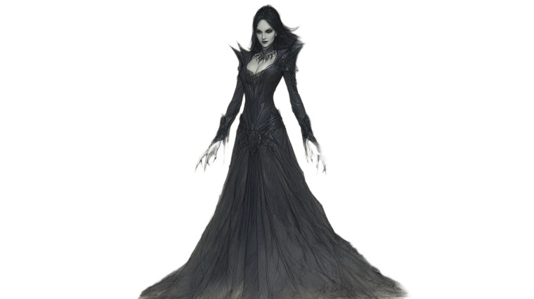 Eerie Flirting Vampire Vinyl Car Decal Sticker – Waterproof & UV-Resistant 8"