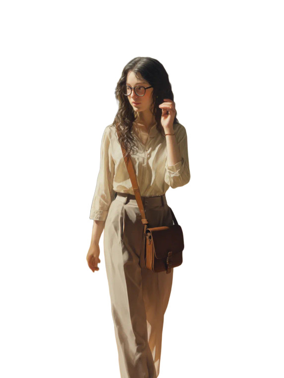 Museum Visitor Reflection Vinyl Car Decal Sticker – Waterproof & UV-Resistant 8"