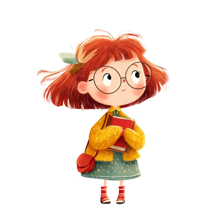 Cute Girl V21 Vinyl Car Decal Sticker – Waterproof & UV-Resistant 8"