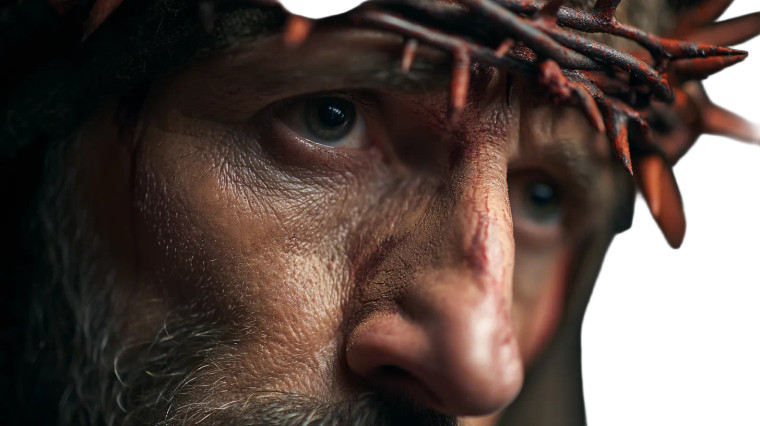 Man Of Sorrows Vinyl Car Decal Sticker – Waterproof & UV-Resistant 8"