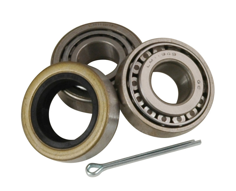 Upgrade Your Trailer Wheels with C.E. Smith Bearing Kit | Made in USA | Smooth Operation | Includes Bearings, Races, Grease Seal