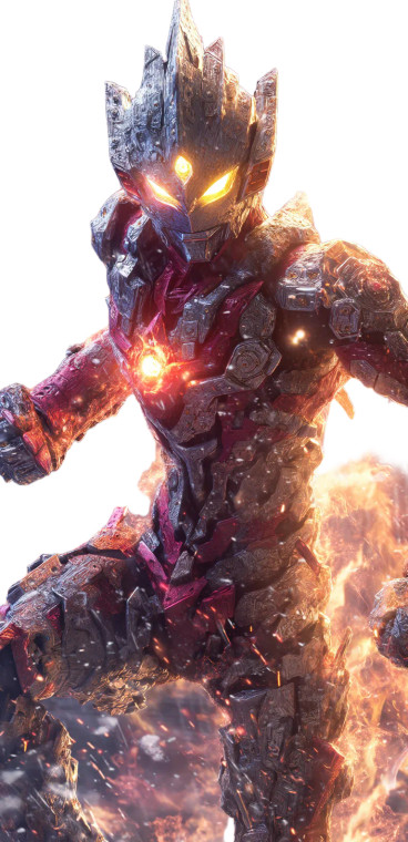 Ultraman Zero Vinyl Car Decal Sticker – Waterproof & UV-Resistant 8"