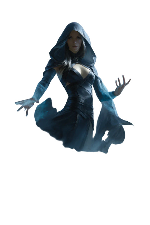 Sorceress Casting Spell Vinyl Car Decal Sticker – Waterproof & UV-Resistant 8"