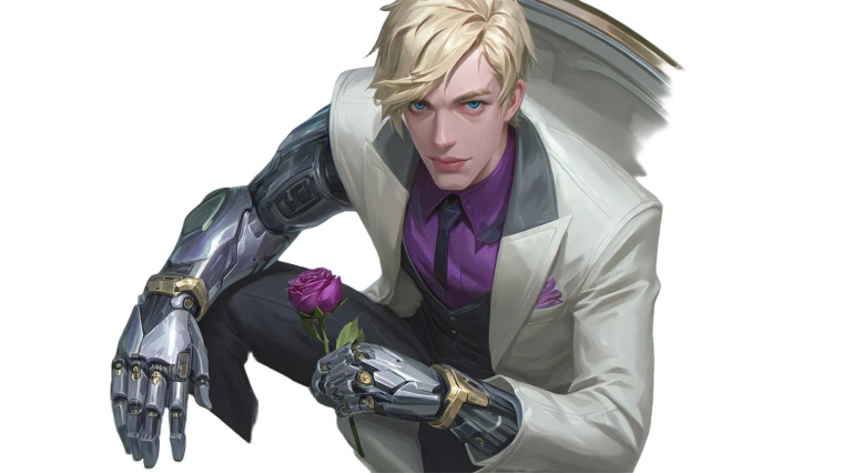 Cybernetically Enhanced Gambler Vinyl Car Decal Sticker – Waterproof & UV-Resistant 8"