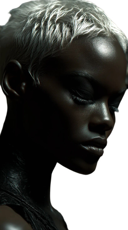 Gothic Vampire Portrait V5 Vinyl Car Decal Sticker – Waterproof & UV-Resistant 8"