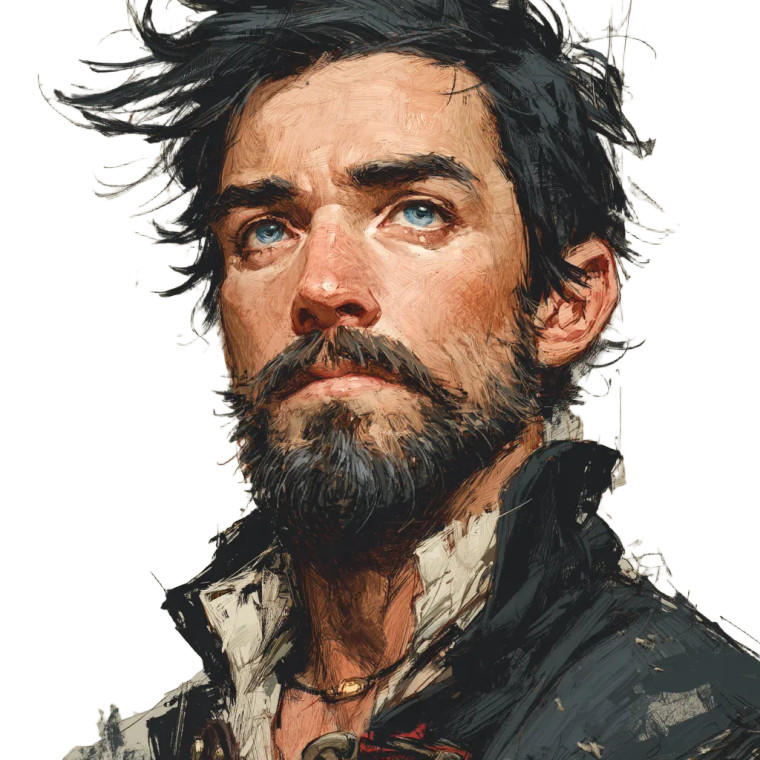 Noble Warlock Vinyl Car Decal Sticker – Waterproof & UV-Resistant 8"