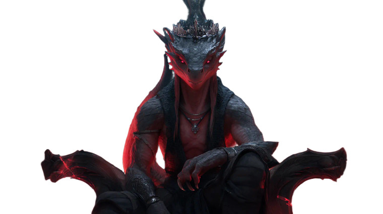 Salamander King Vinyl Car Decal Sticker – Waterproof & UV-Resistant 8"