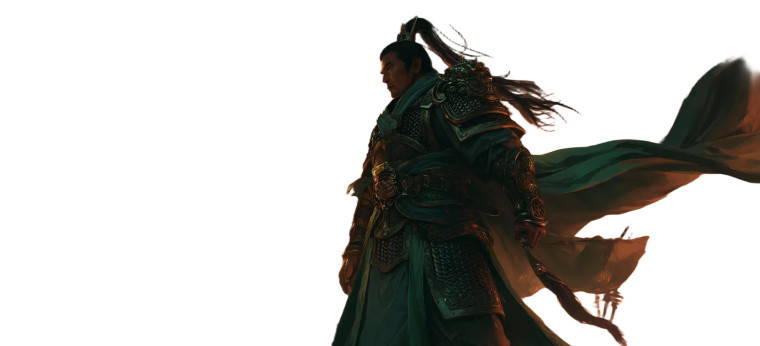 Three Kingdoms General V2 Vinyl Car Decal Sticker – Waterproof & UV-Resistant 8"