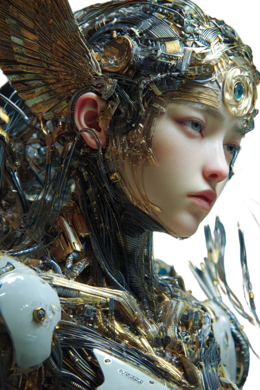 Goddess Of Knowledge Vinyl Car Decal Sticker – Waterproof & UV-Resistant 8"