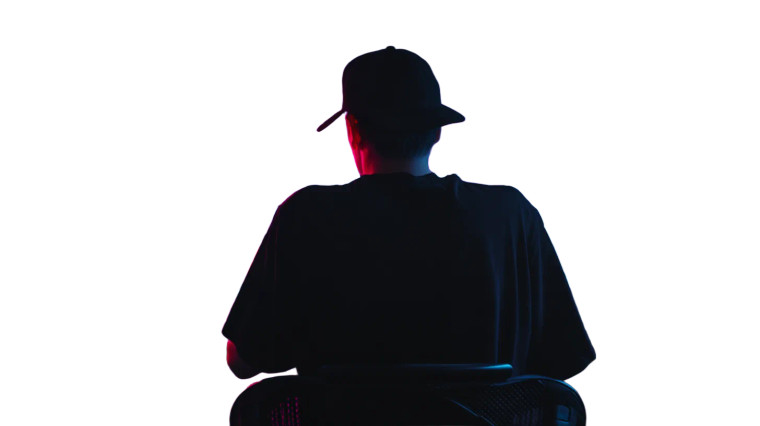 Cyberpunk Workspace Scene Vinyl Car Decal Sticker – Waterproof & UV-Resistant 8"