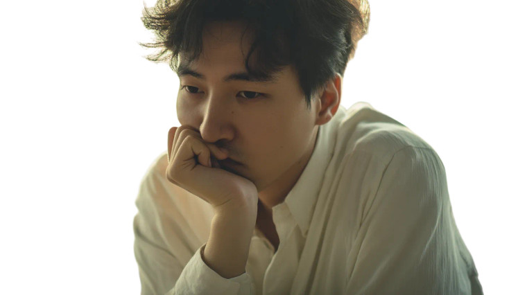 Sullen Korean Man Vinyl Car Decal Sticker – Waterproof & UV-Resistant 8"