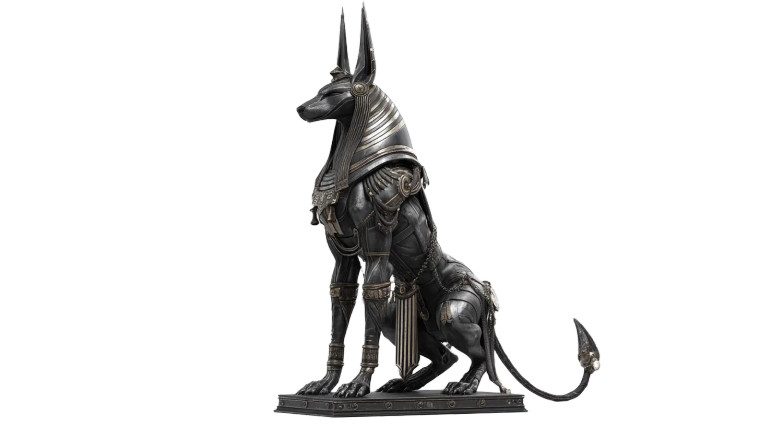 Anubis Game Asset Vinyl Car Decal Sticker – Waterproof & UV-Resistant 8"