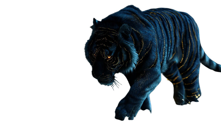 Spirit Tiger Vinyl Car Decal Sticker – Waterproof & UV-Resistant 8"