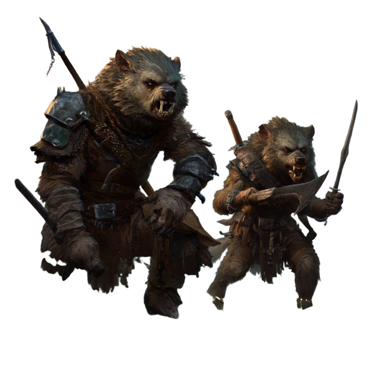 Feral Gnolls Vinyl Car Decal Sticker – Waterproof & UV-Resistant 8"