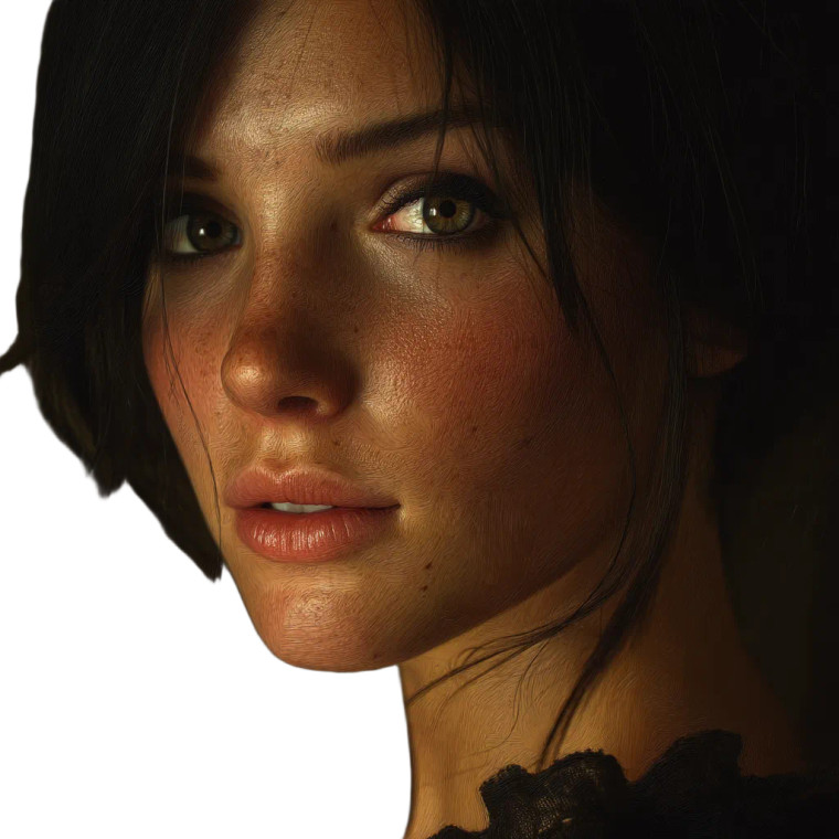 Beautiful Woman V19 Vinyl Car Decal Sticker – Waterproof & UV-Resistant 8"