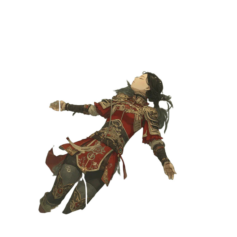 Submerged Warrior Vinyl Car Decal Sticker – Waterproof & UV-Resistant 8"