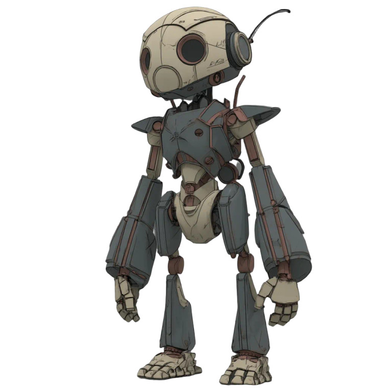 Robot V5 Vinyl Car Decal Sticker – Waterproof & UV-Resistant 8"