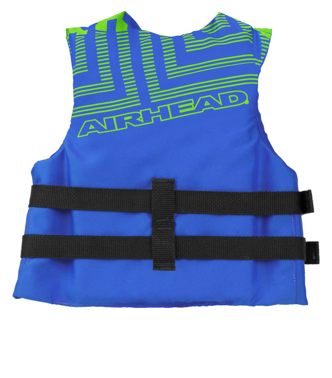 Youth Life Vest | Fits Chest 26-29'' | USCG & Canada Approved | Lightweight PE Foam | Secure Fit | Quick Release Buckles | Blue/Green