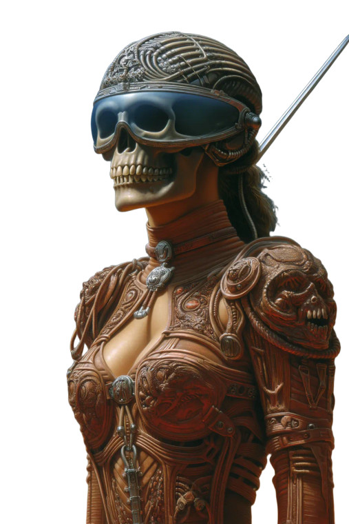 Marian Space Pirate Vinyl Car Decal Sticker – Waterproof & UV-Resistant 8"