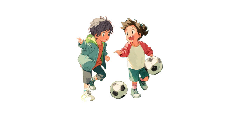 Joyful Soccer Kids Vinyl Car Decal Sticker – Waterproof & UV-Resistant 8"