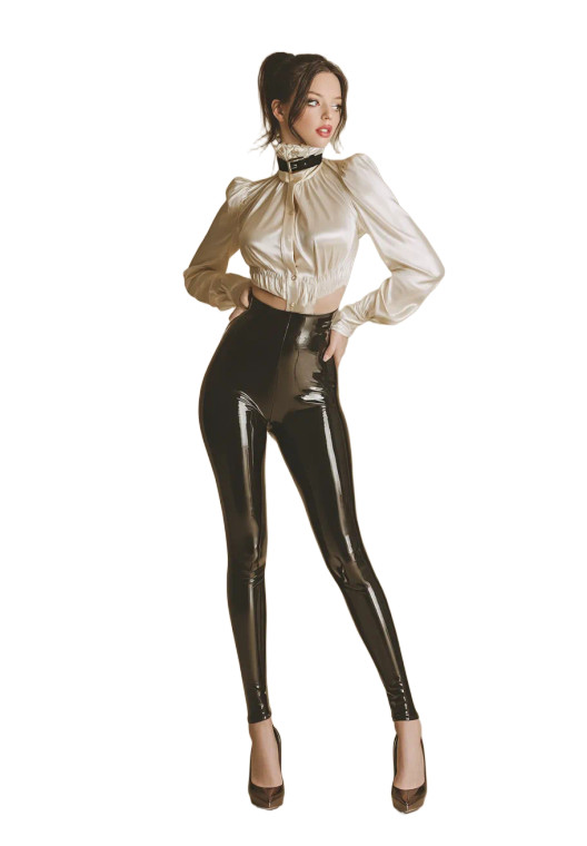 Elegant Latex Model Vinyl Car Decal Sticker – Waterproof & UV-Resistant 8"