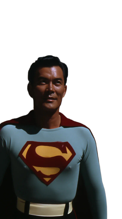 Superman In Seoul Vinyl Car Decal Sticker – Waterproof & UV-Resistant 8"
