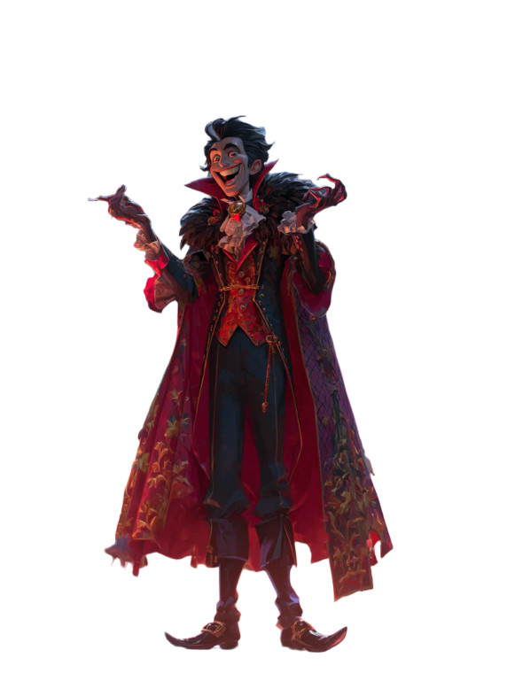 Count Bubula Vinyl Car Decal Sticker – Waterproof & UV-Resistant 8"