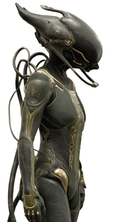 Chameleon Warframe Vinyl Car Decal Sticker – Waterproof & UV-Resistant 8"