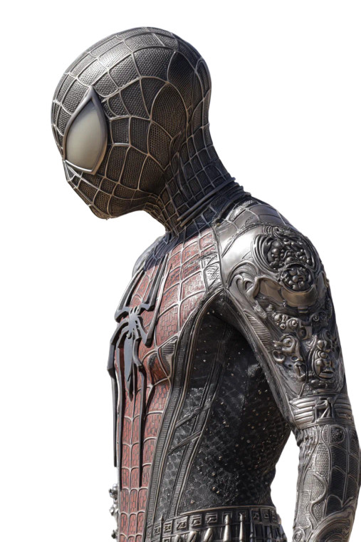 Giger'S Spiderman Vinyl Car Decal Sticker – Waterproof & UV-Resistant 8"