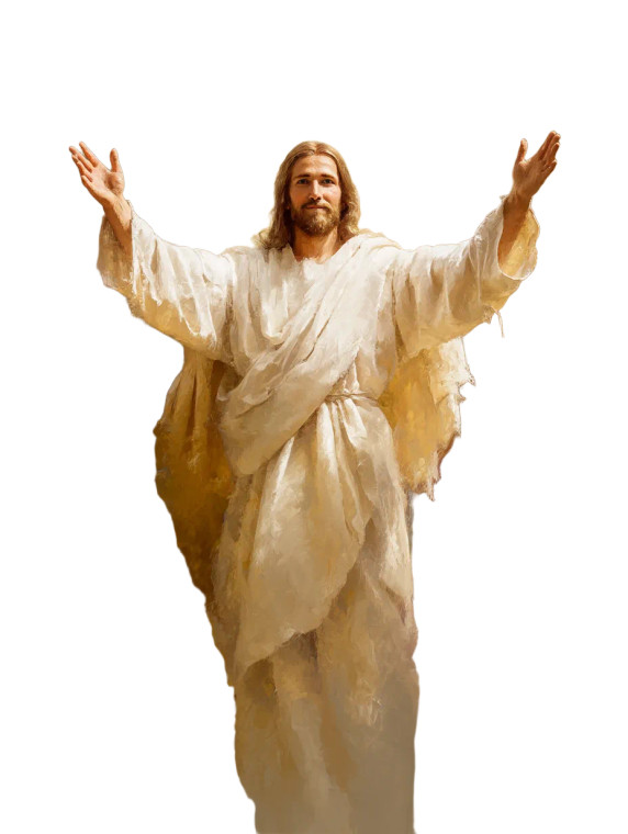 Jesus Portrait V4 Vinyl Car Decal Sticker – Waterproof & UV-Resistant 8"