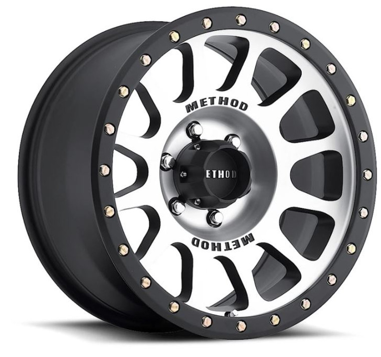 Method Race Wheels 305 NV | Matte Black | 18x9 | -12 Offset | 6x139.7mm | 1 Piece Cast Aluminum | Compatible with TPMS
