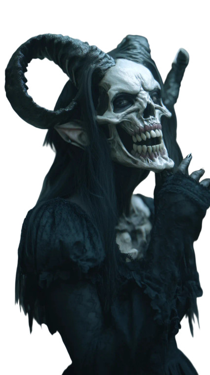 Zombie Queen Vinyl Car Decal Sticker – Waterproof & UV-Resistant 8"